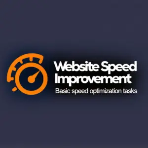 Website Speed Improvement