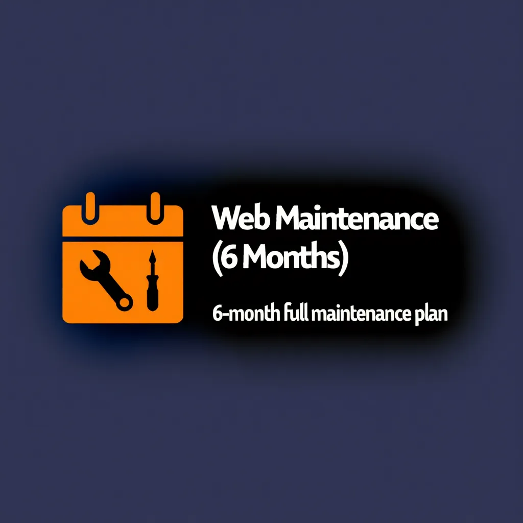 Web Maintenance (6 Months)